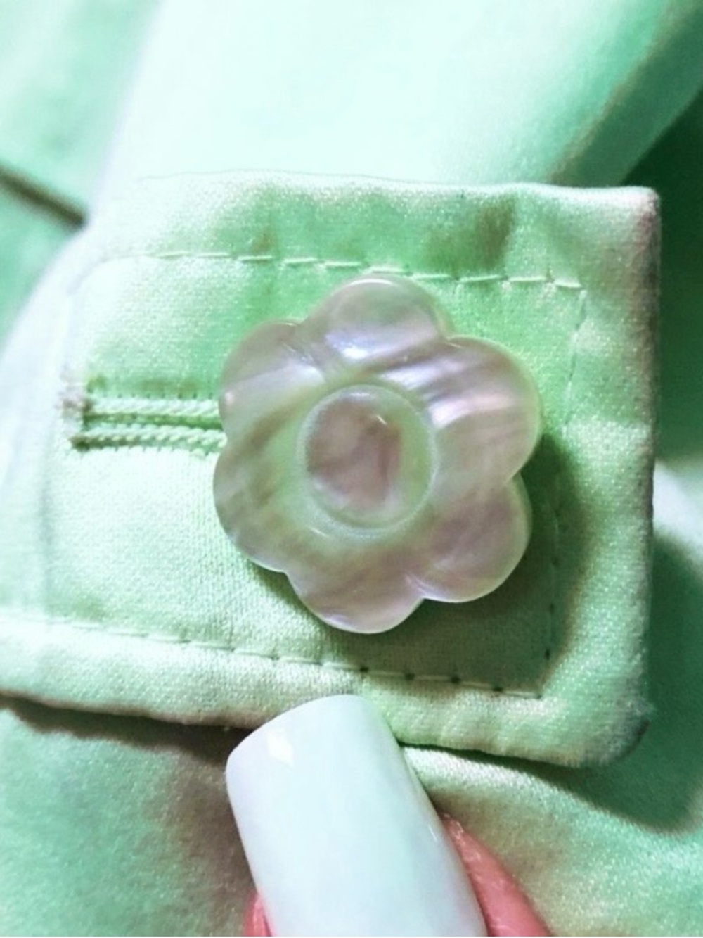 ๐ Spearmint Car Coat - Picture 4 of 8